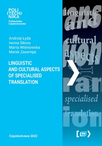 Linguistic and Cultural Aspects of Specialised Translation Linguistic and Cultural Aspects of Specialised Translation