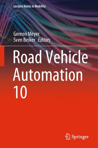 Road Vehicle Automation 10