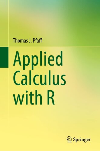 Applied Calculus with R