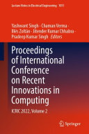 Proceedings of International Conference on Recent Innovations in Computing: ICRIC 2022, Volume 2