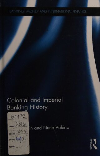 Colonial and imperial banking history