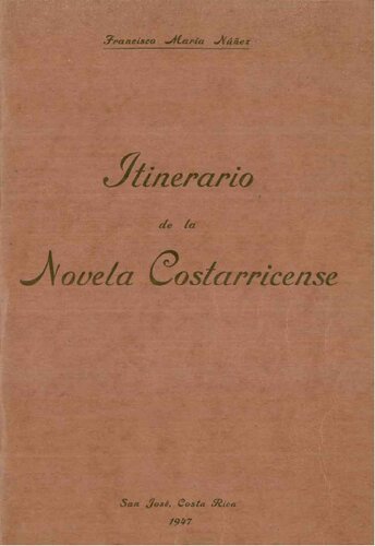 Itinerario de la novela costarricense