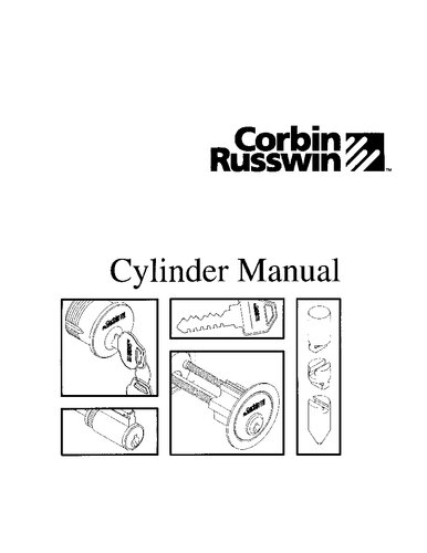 Corbin Russwin Cylinder Manual