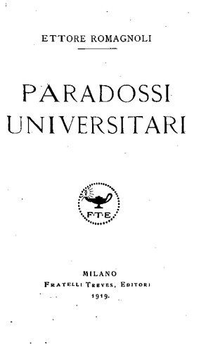 Paradossi universitari