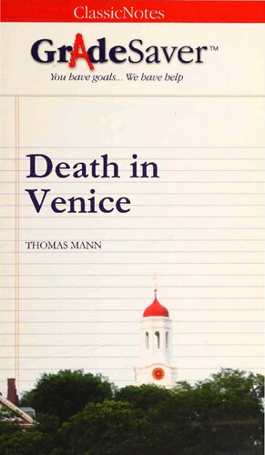 Death in Venice, Thomas Mann (Study Guides)