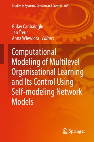 Computational Modeling of Multilevel Organisational Learning and Its Control Using Self-modeling Network Models