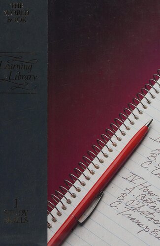 The World Book Learning Library Vol. 1: Study Skills