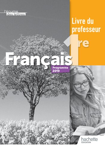L'écume des lettres 1ère - Livre professeur - Ed. 2019