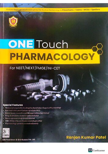 ONE TOUCH Pharmacology for NEET/NEXT/FMGE/INI-CET