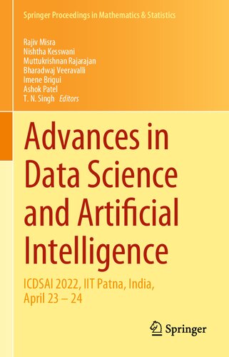 Advances in Data Science and Artificial Intelligence. ICDSAI 2022, IIT Patna, India, April 23 – 24