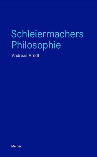 Schleiermachers Philosophie