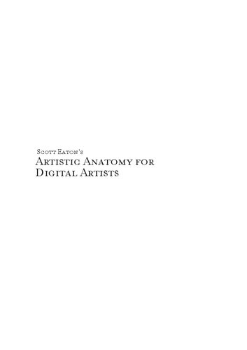 Artistic Anatomy for Digital Artists