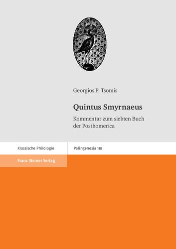 Quintus Smyrnaeus: Kommentar zum siebten Buch der Posthomerica