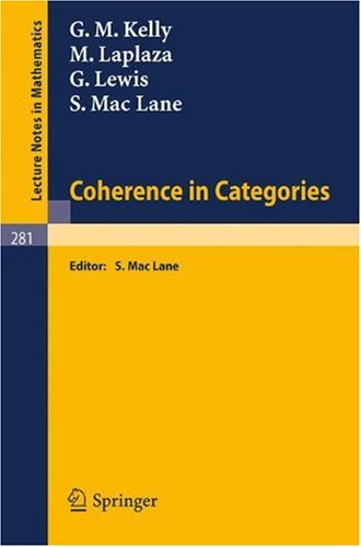 Coherence in categories