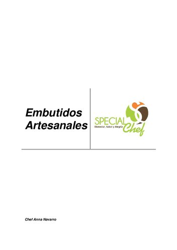 Embutidos Artesanales.