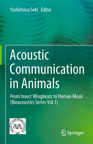 Acoustic Communication in Animals: From Insect Wingbeats to Human Music
