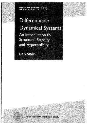 Differentiable Dynamical Systems: An Introduction to Structural Stability and Hyperbolicity