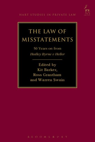 The Law of Misstatements: 50 Years on from Hedley Byrne v Heller