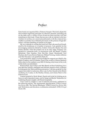 Definition in the Criminal Law