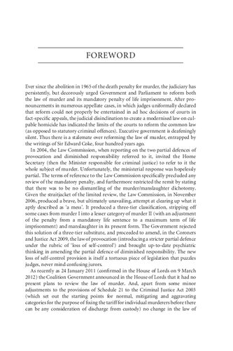 Exploring the Mandatory Life Sentence for Murder