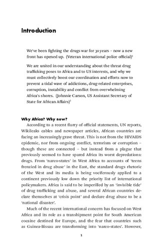 Africa and the war on drugs