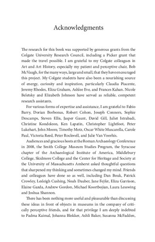 Shaky Ground: Context, Connoisseurship and the History of Roman Art