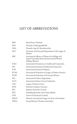 Internationalism Reconfigured: Transnational Ideas and Movements Between the World Wars