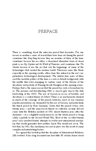 International Relations and the Labour Party: Intellectuals and Policy Making from 1918–1945