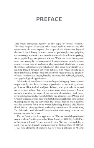 Moral Realism Bloomsbury Ethics