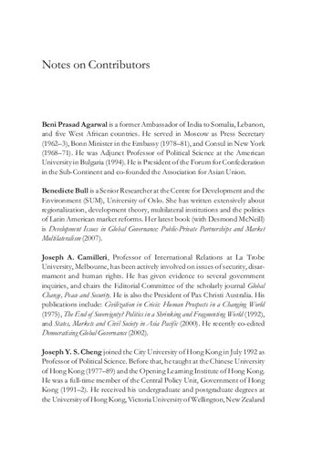 Challenges to Global Security: Geopolitics and Power in an Age of Transition