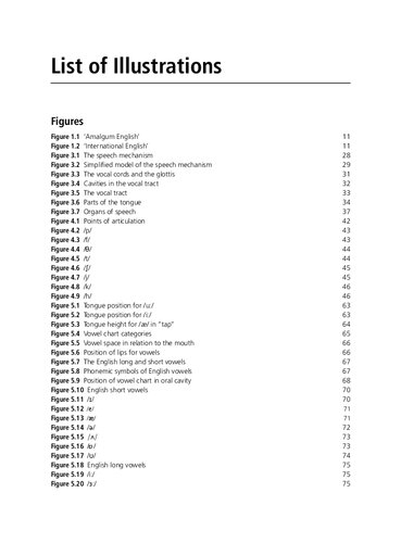English Phonology and Pronunciation Teaching