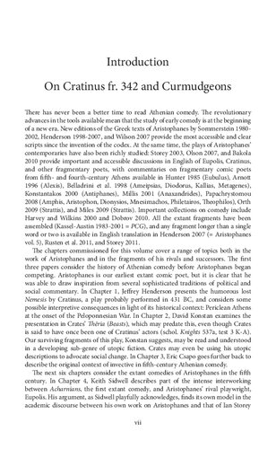 No Laughing Matter: Studies in Athenian Comedy