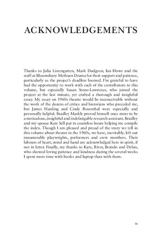 Modern American Drama: Playwriting in the 1960s: Voices, Documents, New Interpretations