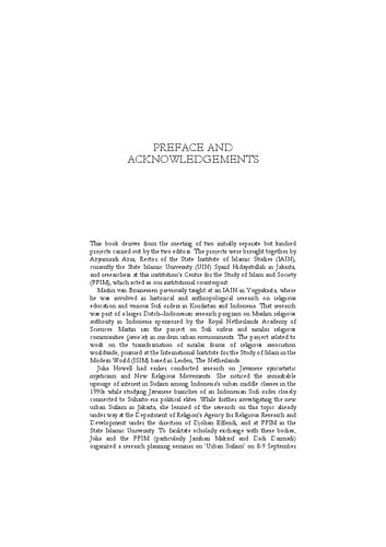 Sufism and the ‘Modern’ in Islam