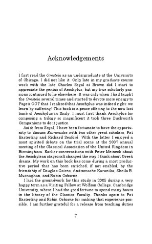 Aeschylus: Eumenides