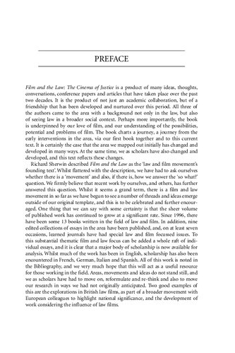 Film and the Law: The Cinema of Justices