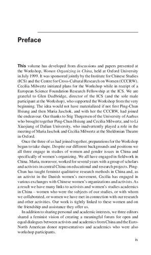 Chinese Women Organizing: Cadres, Feminists, Muslims, Queers