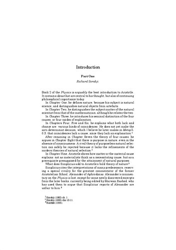 Simplicius: On Aristotle Physics 2