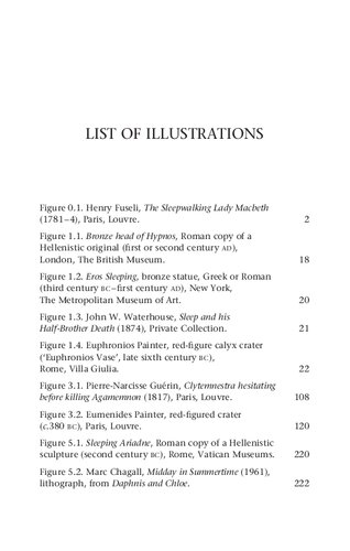The Spell of Hypnos: Sleep and Sleeplessness in Ancient Greek Literature