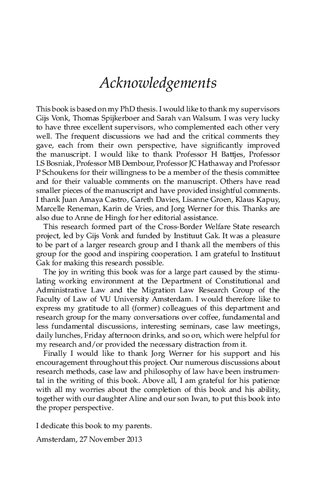 The Reception of Asylum Seekers under International Law: Between Sovereignty and Equality