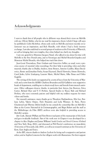 Jean-Pierre Melville: ‘An American in Paris’