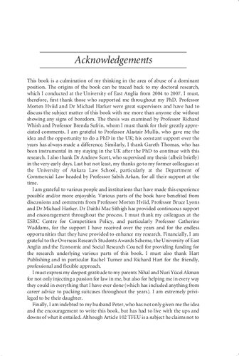 The Concept of Abuse in EU Competition Law: Law and Economic Approaches