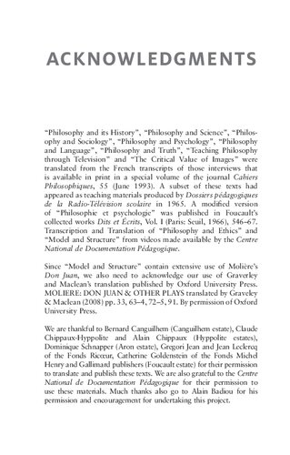 Badiou and the Philosophers: Interrogating 1960s French Philosophy
