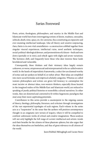 Hostage Spaces of the Contemporary Islamicate World: Phantom Territoriality