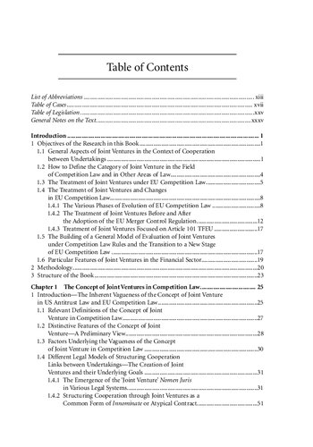 Joint Ventures and EU Competition Law