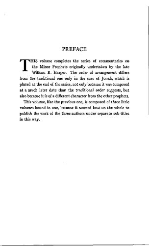 Haggai, Zechariah, Malachi and Jonah
