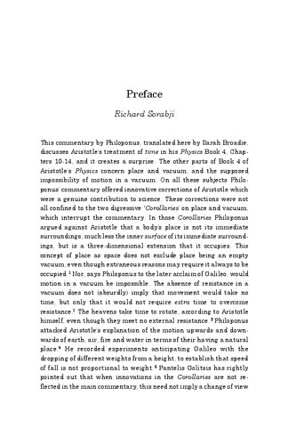 Philoponus: On Aristotle Physics 4.10–14