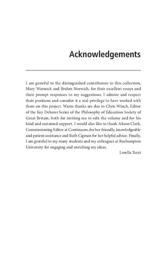 Special Educational Needs: A New Look