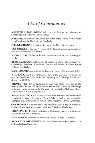 The Cambridge Yearbook of European Legal Studies