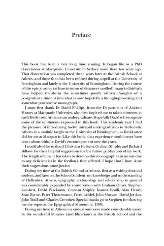 After Demosthenes: The Politics of Early Hellenistic Athens